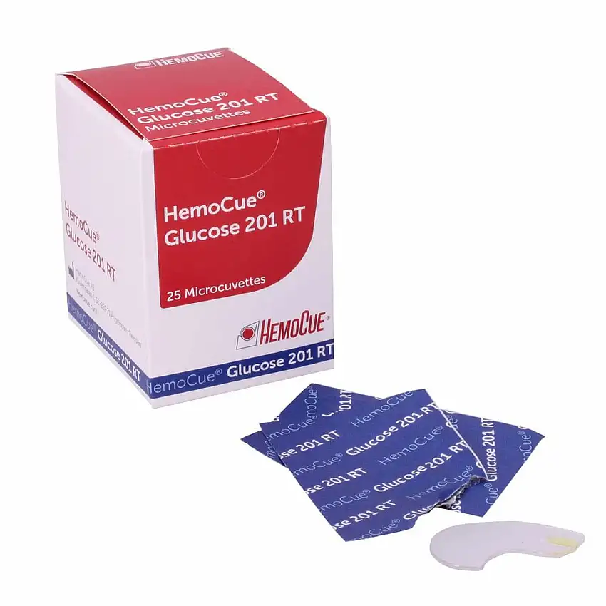 HemoCue Microcuvettes Glucose 201 RT