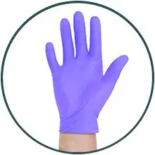 Gants Nitrile Blanc