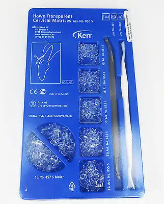 Matrices Cervicales Transparent Assort 35pcs