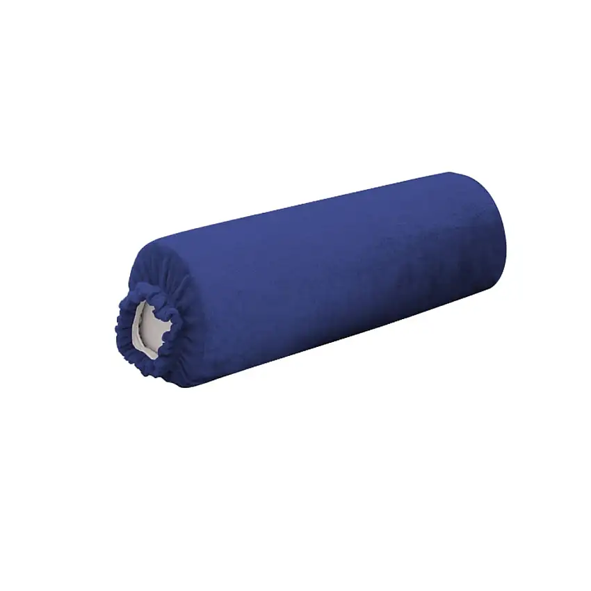 ms Praxistextilien Housse pour traversin Bleu royal, Petit