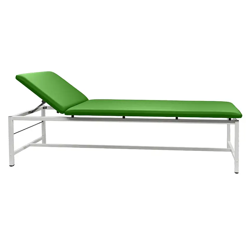 Sanarest Divan d'examen pour ECG hauteur spéciale Sanarest-Lux Revêtement blanc, Kiwi