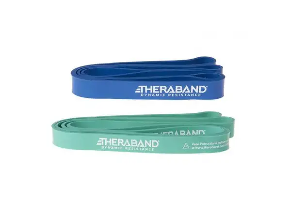 Thera-Band Fitnessband 2er-Set, mittel