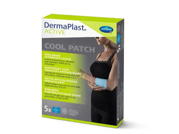DermaPlast Active Cool Patch 10 x 14 cm, 5 Stück