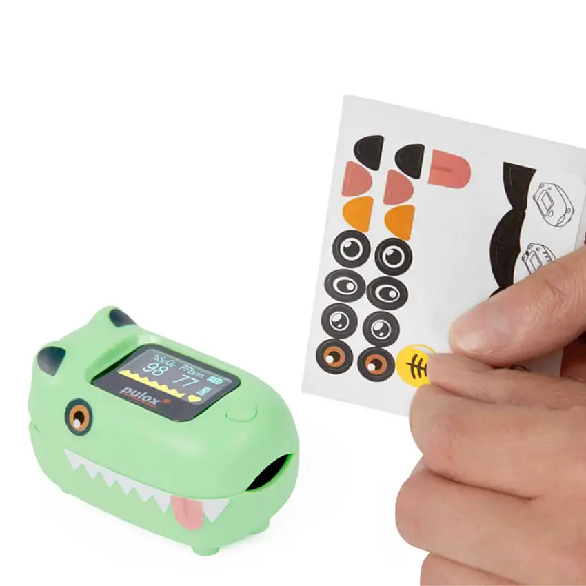 Pulox Oxymètre de pouls pédiatrique Pulox PO-230 Vert