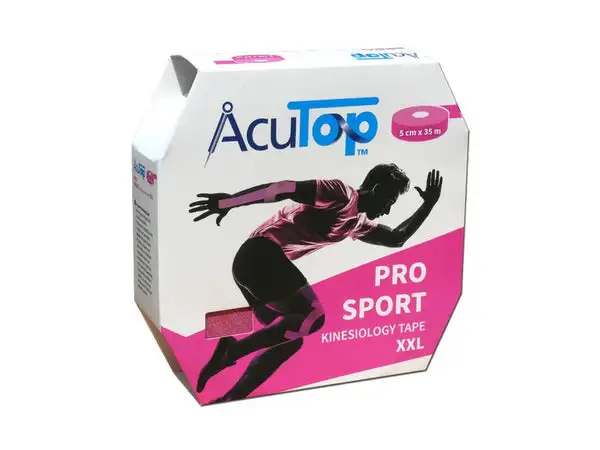AcuTop Pro Sport Kinesiology Tape XXL pink, 5 cm x 35 m