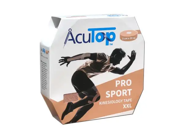 AcuTop Pro Sport Kinesiology Tape XXL beige, 5 cm x 35 m