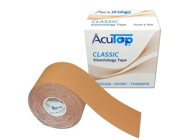 AcuTop Classic Kinesiology Tape 5 cm x 5 m, Beige