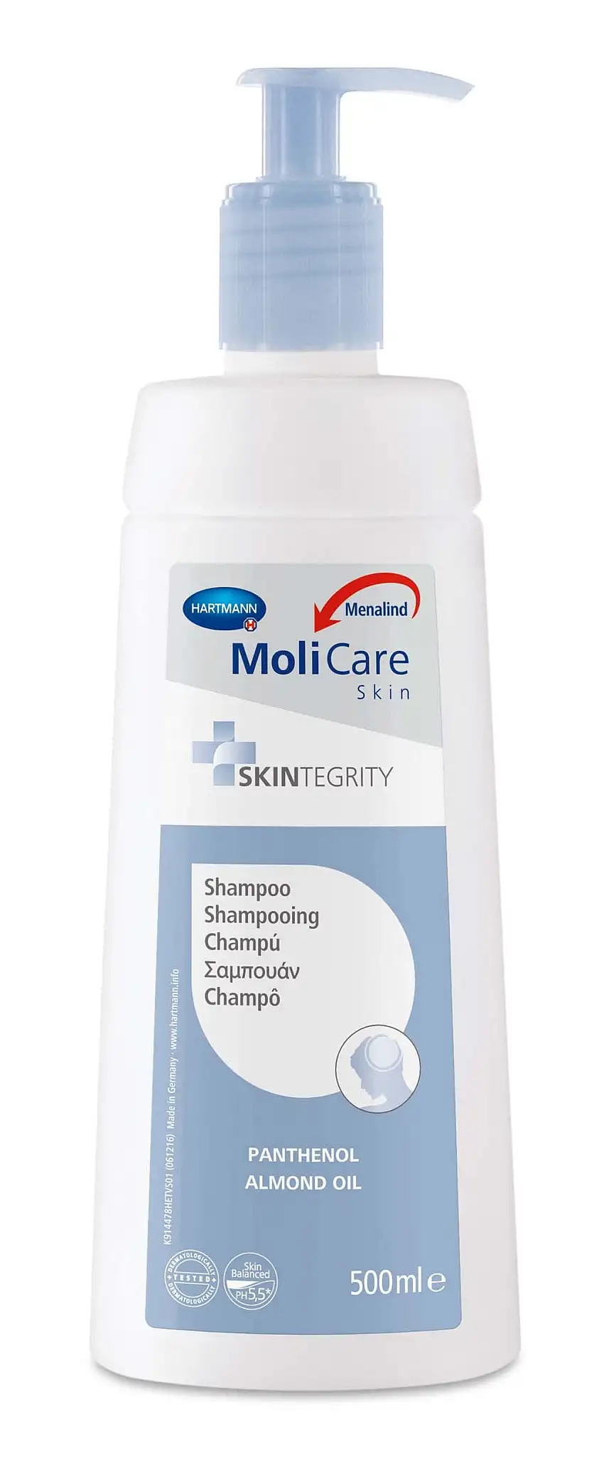 Gentle Moisturizing Shampoo - Molicare Skin Toilette - Hartmann