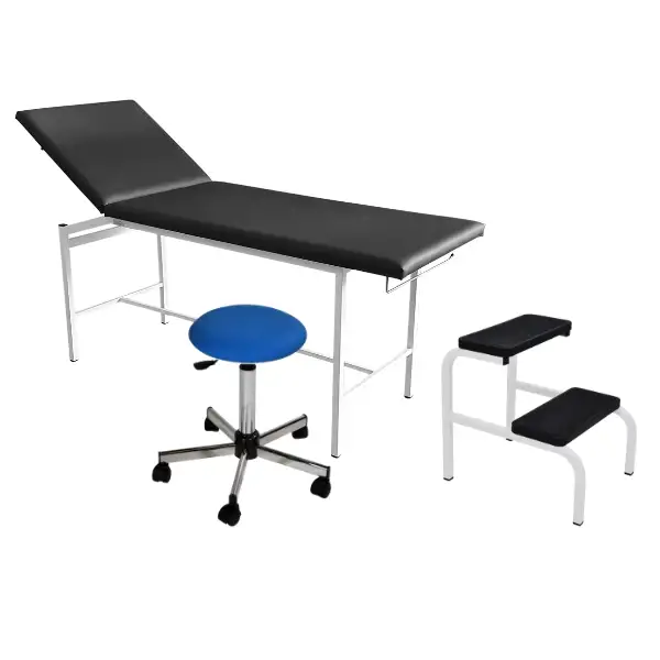 Pack divan d'examen Eco avec tabouret et marchepied – Vog Medical