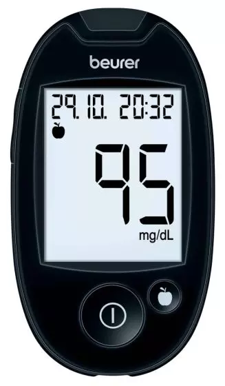 Lecteur de glycémie sanguine Beurer GL44 mg/dL