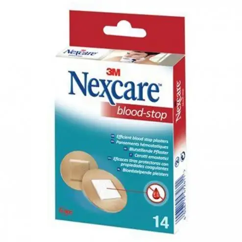 14 Pansements ronds blood stop