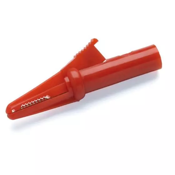 Pince crocodiles pour électrode à languette Asept inMed (lot de 10)