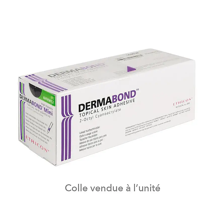 Colle cutanée Mini Dermabond - 0,36ml - Colle usage cutanée 0.36 ml Mini Dermabond