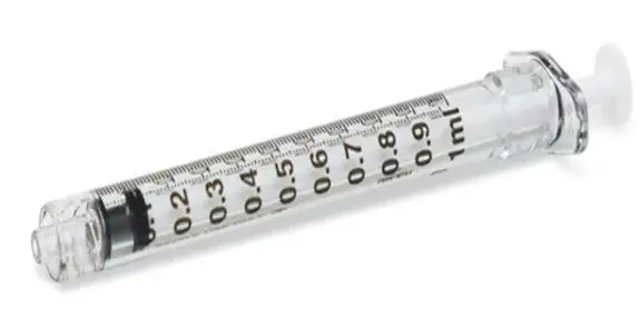 Seringues 3 pièces Plastipak à tuberculine 1ml Luer Lock x100