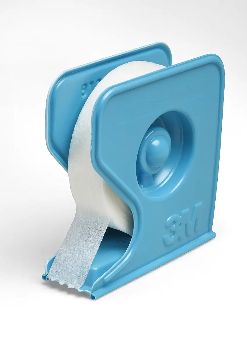 Sparadrap 3M™ Micropore™ non tissé sur dévidoir - 9,14 m - 1.25 cm