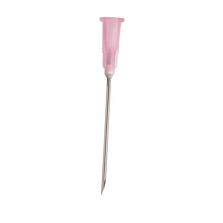 Aiguille hypodermique AGANI - boite de 100 - 18G Rose 38mm