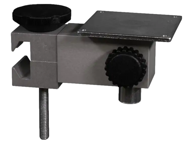 Vice for medical rails vertical and horizontal lamp departure with adapter plate - LID