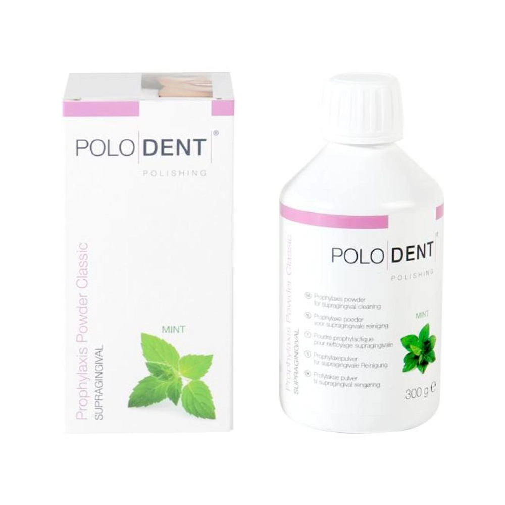 PoloDent poudre prophylactique Classic menthe 300 g