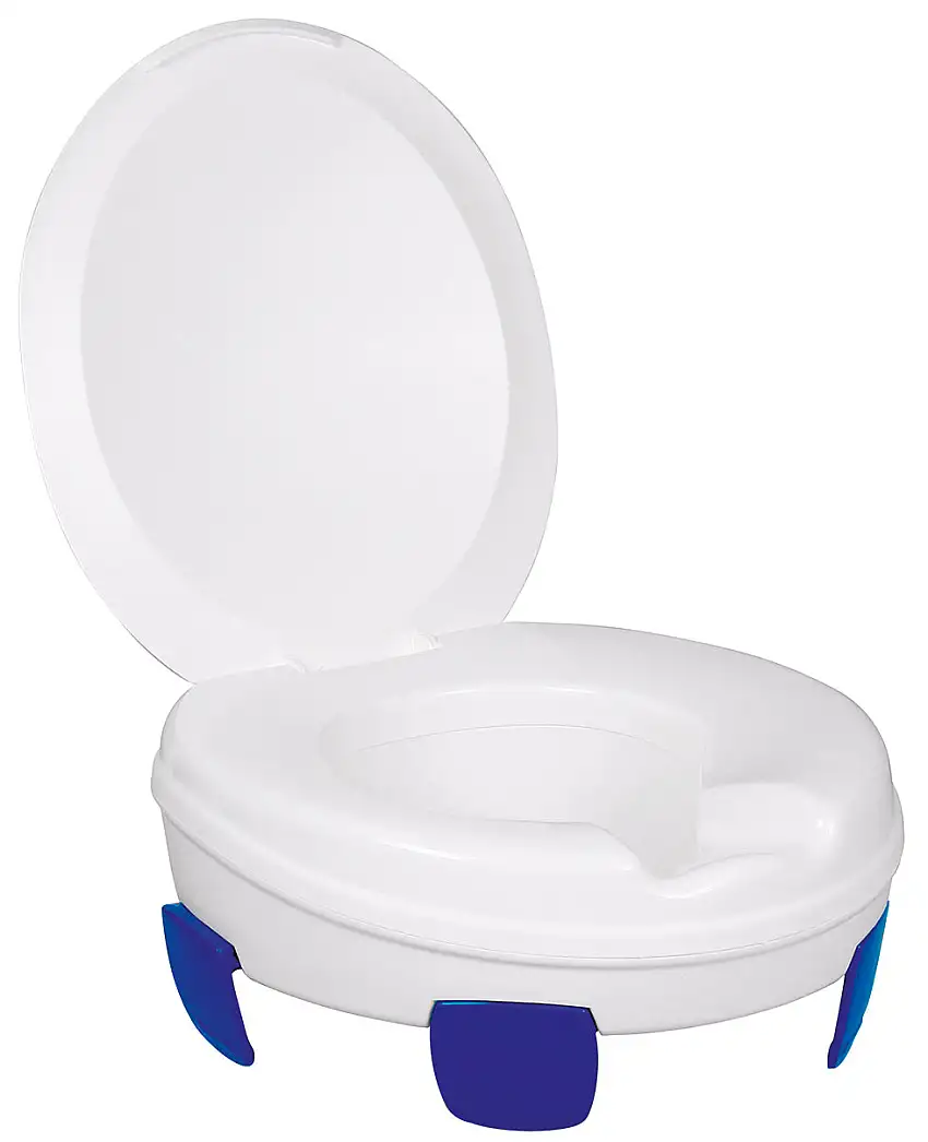 Clipper II & III Toilet Riser With Lid - Herdegen