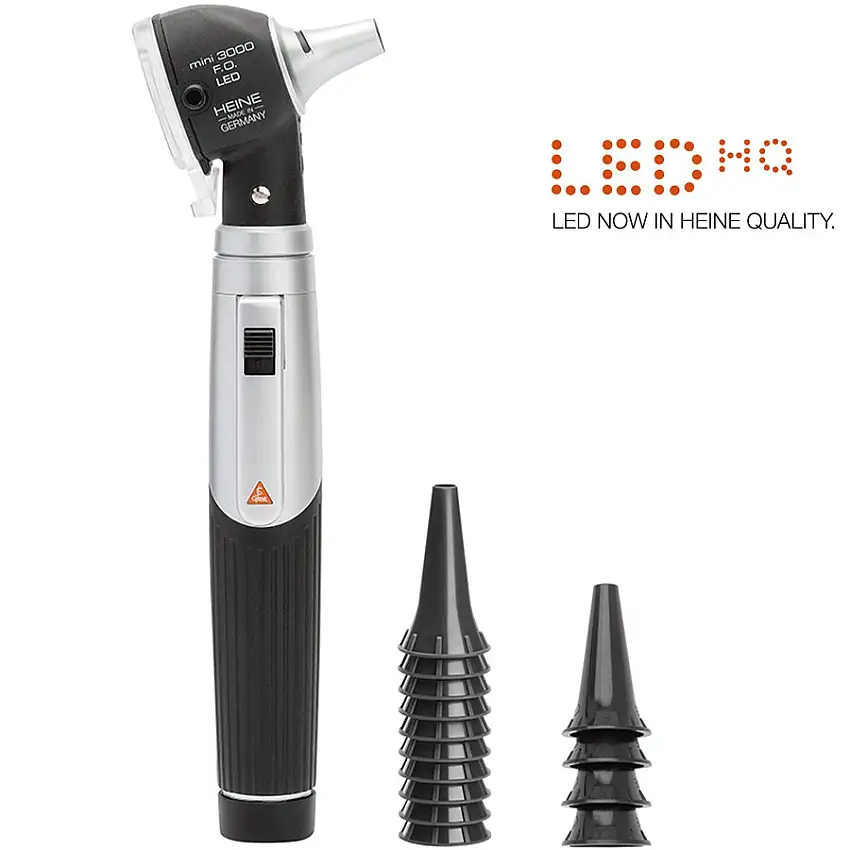 Otoscope à fibres optiques LED Heine Mini 3000