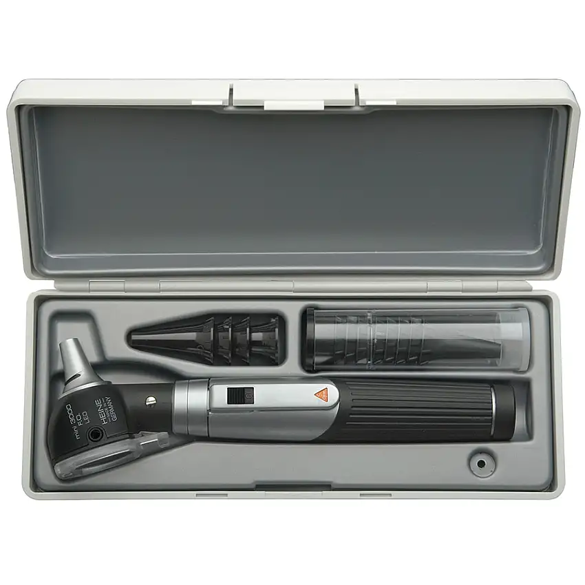 Otoscope Heine Mini 3000 FO LED dans étui rigide
