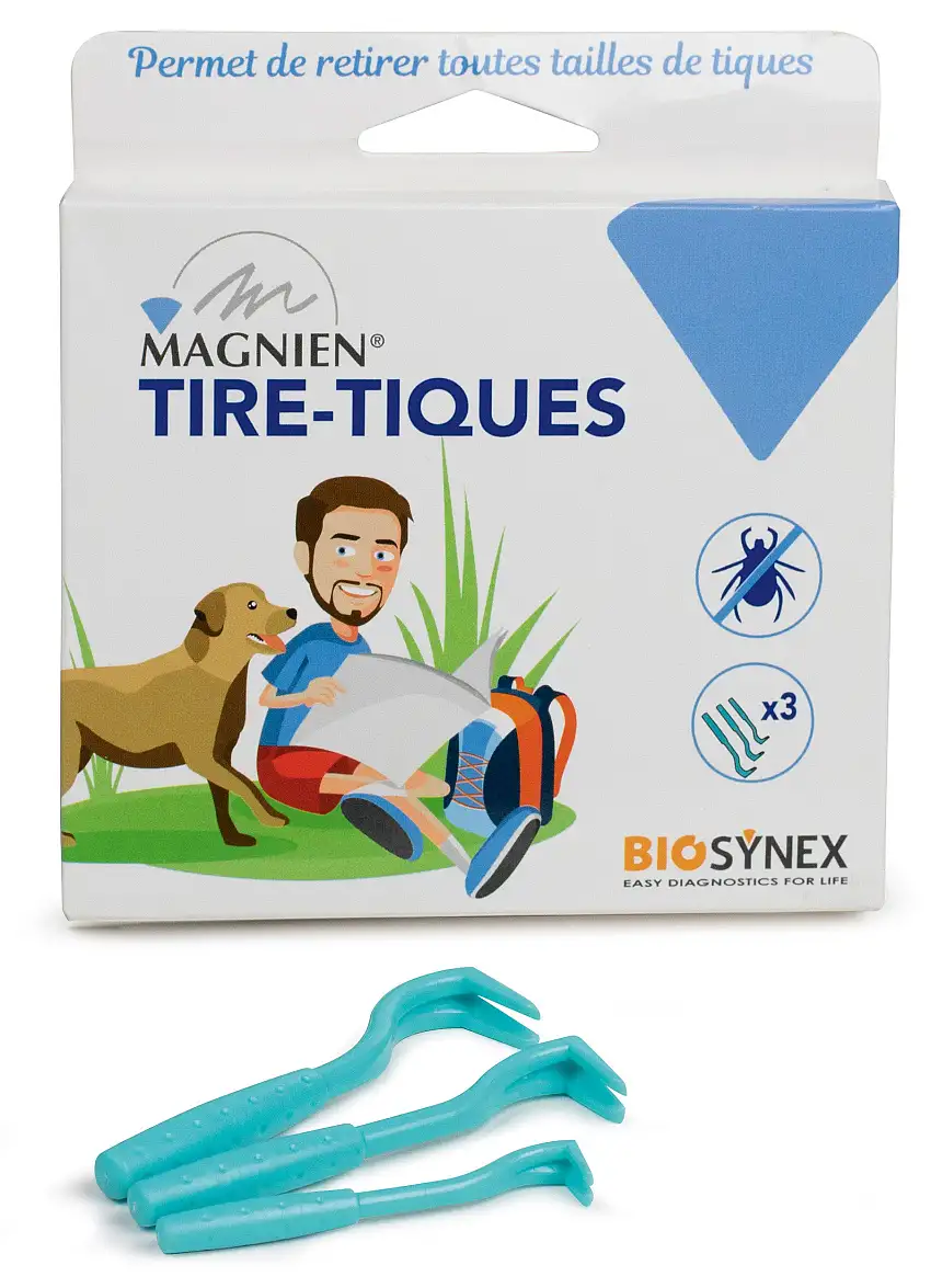 Tick ​​remover - Par 3 - Magnien - BIOSYNEX