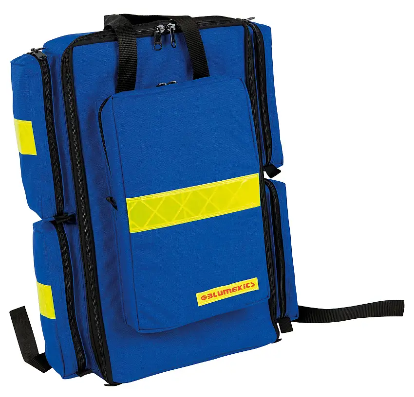 First Aid Backpack PM - Red or Blue - Blume - Blue