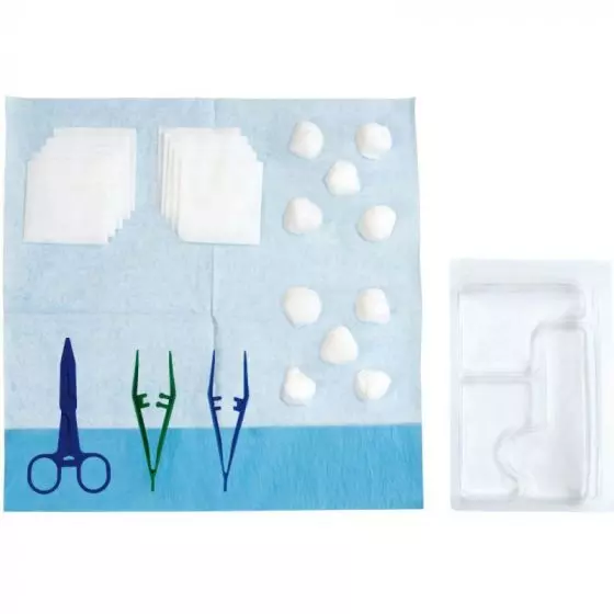Set de soins stériles Nessicare DK-830 LCH (carton de 44)