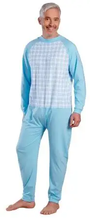 Unisex Long Sleeve and Leg Romper - Benefactor - T1 - S / Jersey / Liberty Parma