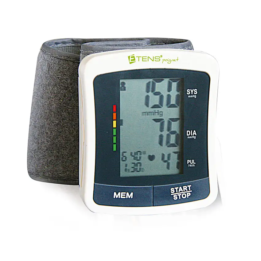 Wrist Blood Pressure Monitor with Display - E-Tens