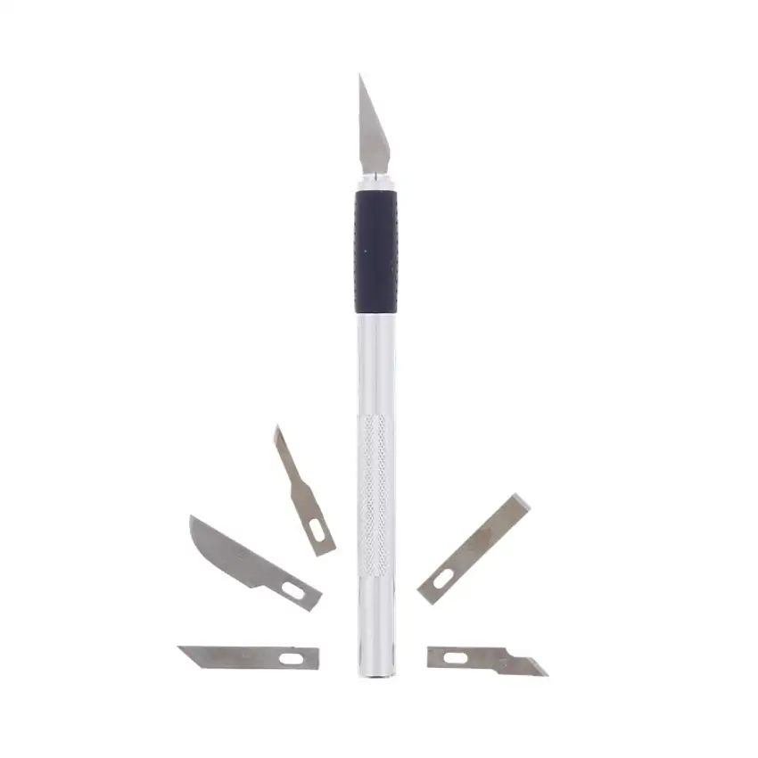 Precision scalpel for sole making - 6 pieces