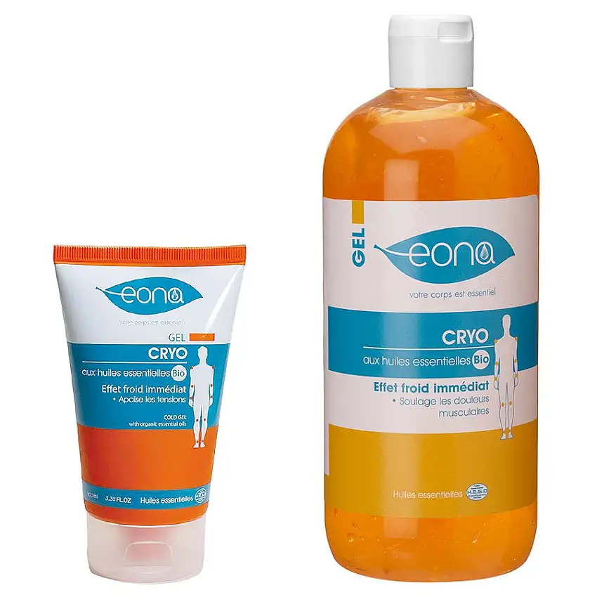 Gel de massage Eona Cryo aux huiles essentielles bio