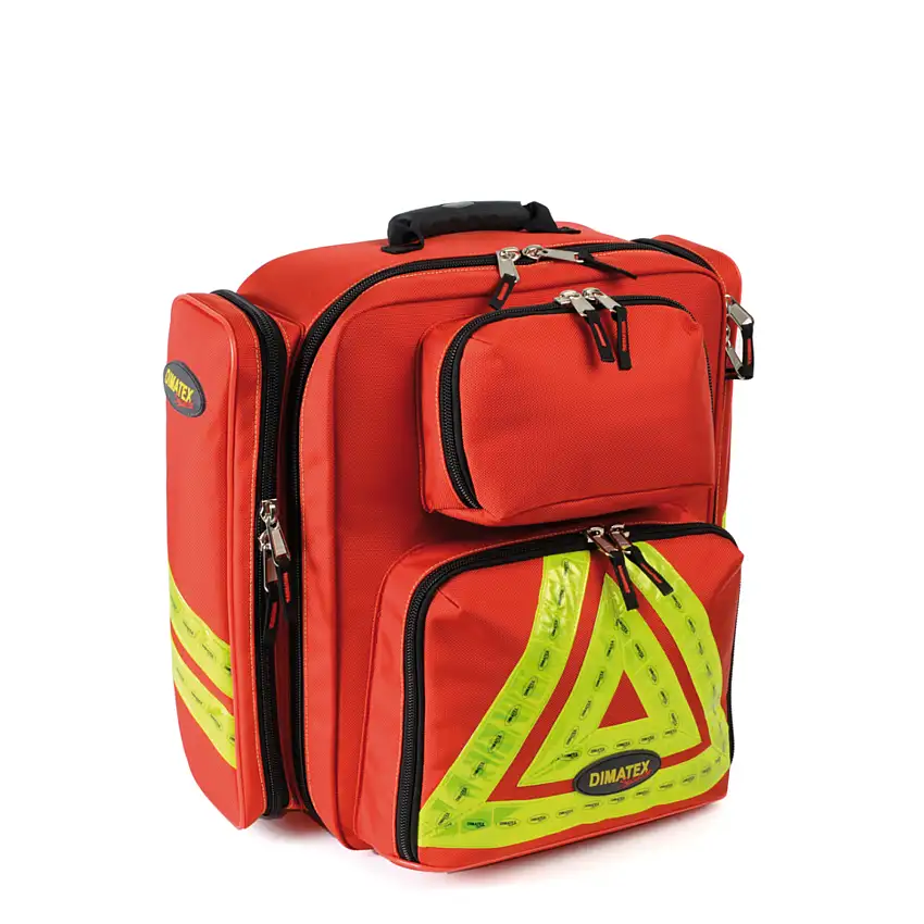 43 litre REFLEX intervention bag - Red or blue - DIMATEX - Red / Fabric