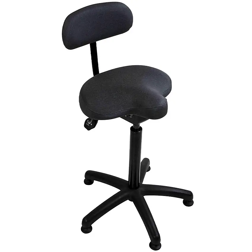 Tabouret médical assis/debout assise basculante