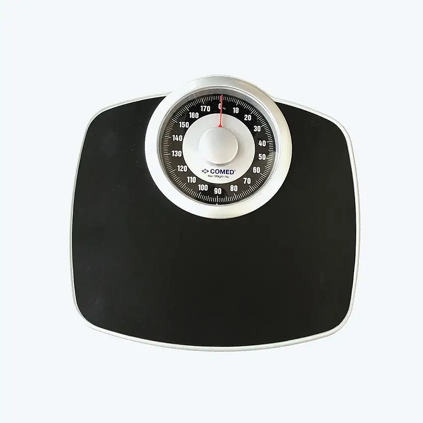 Pèse-personne - Mécanique - Noir - Comed