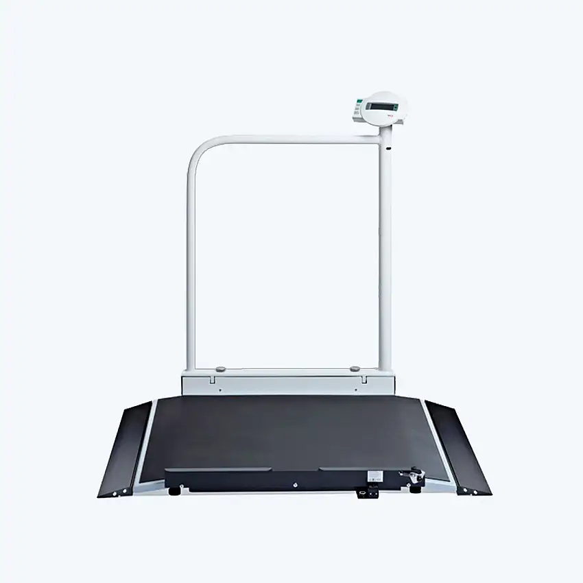 Plateforme de pesée - Électronique - Pour fauteuils roulants - Seca 677