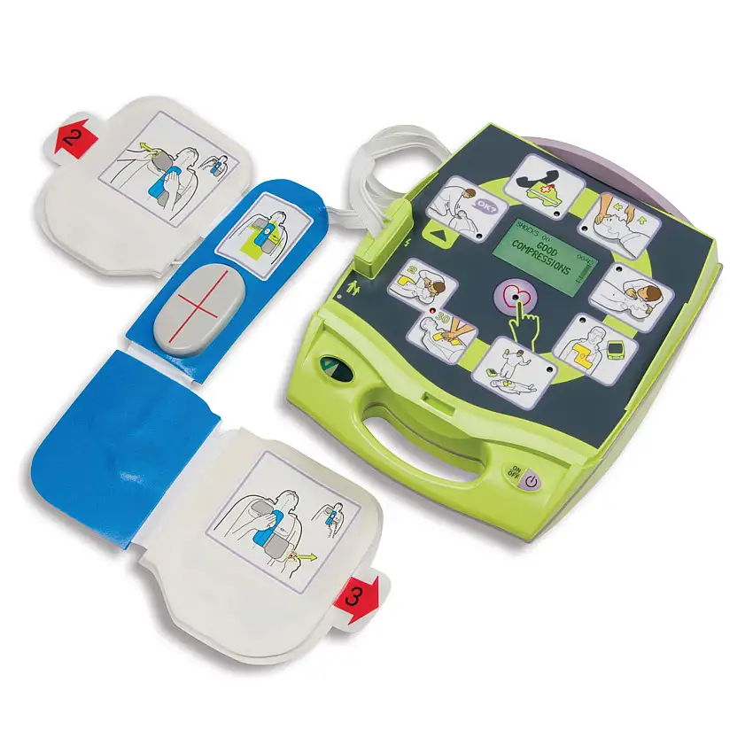 AED Plus Semi-Automatic Defibrillator - With CPR-D Padz - Zoll