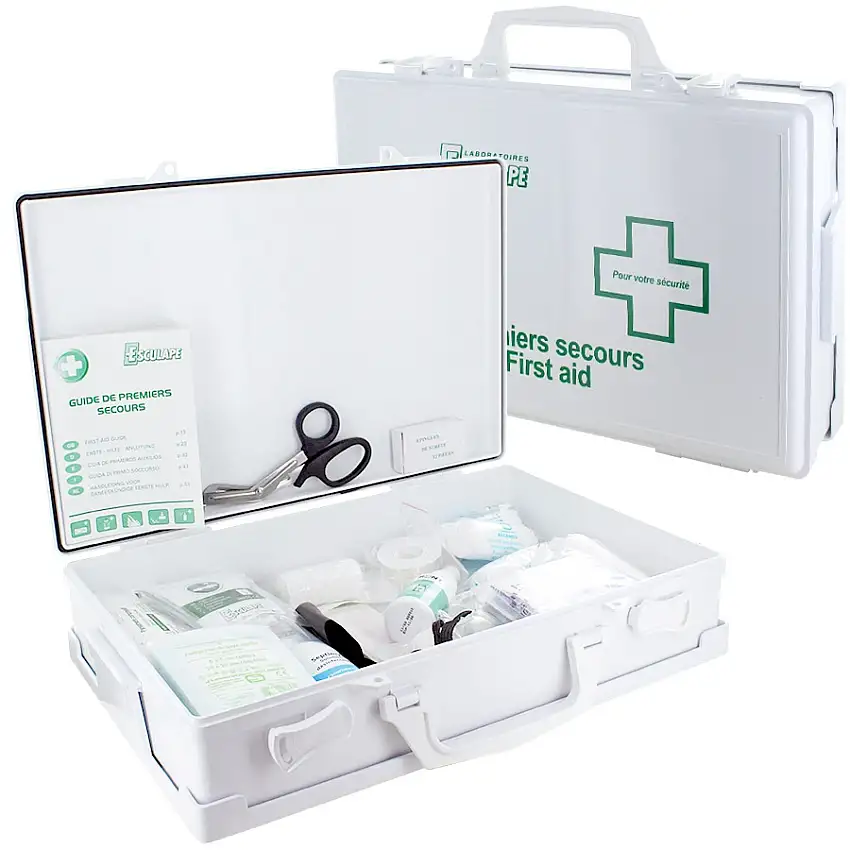 Trousse de premiers secours multi-activités 8 à 12 personnes - Esculape ASEP P 30