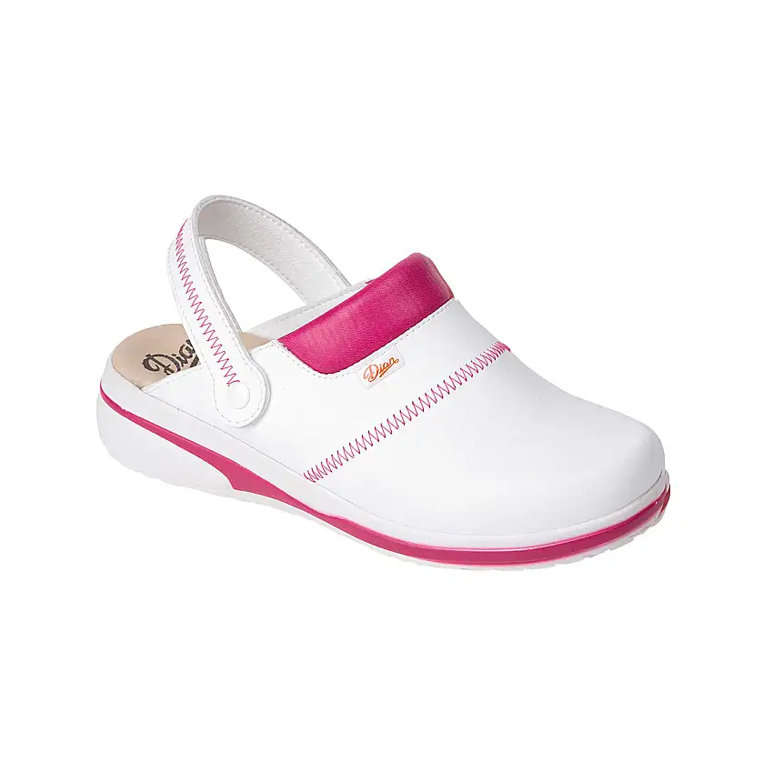 Smooth Microfiber Clog Mar - 2 Colors - Dian - 35 / Fuchsia