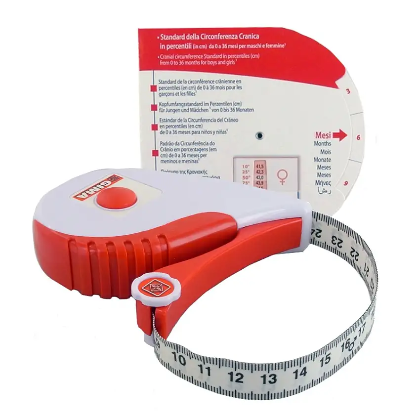 Mètre à ruban médical avec disque de calcul