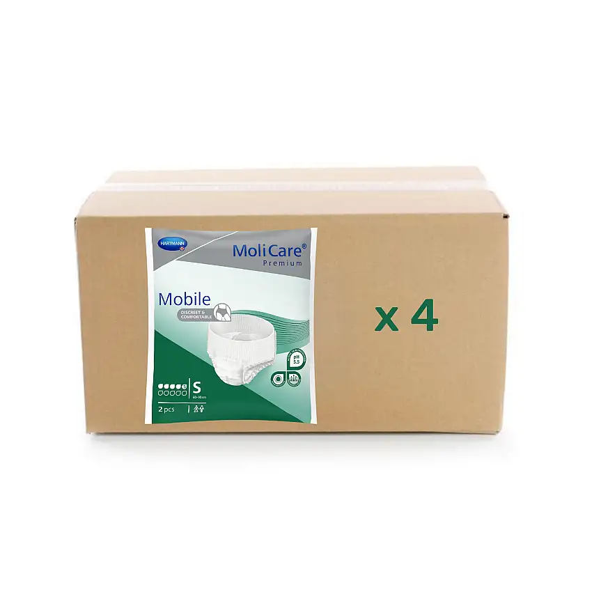 Brief Molicare Premium Mobile - 5 drops - S - carton 4x14U - Hartmann