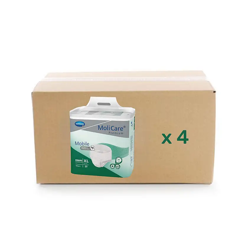 Molicare Premium Mobile Slip - 5 drops - XL - 4x14U carton - Hartmann