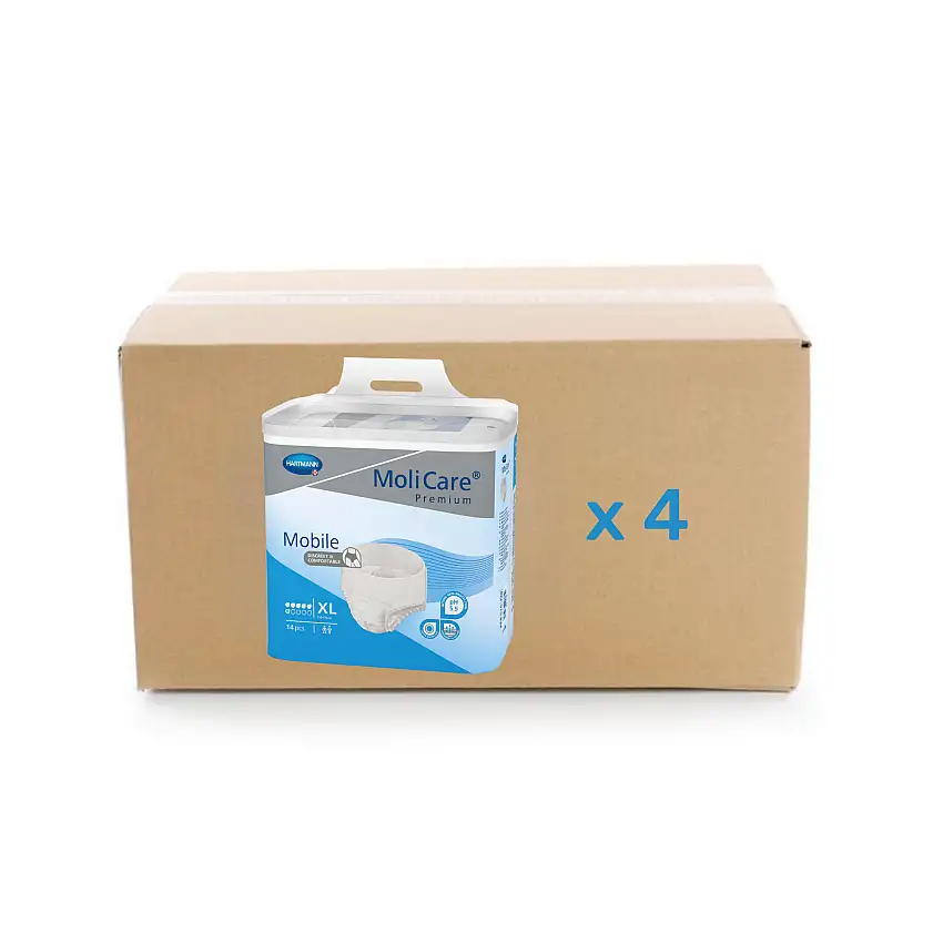 Molicare Premium Mobile Slip - 6 drops - XL - 4x14U carton - Hartmann