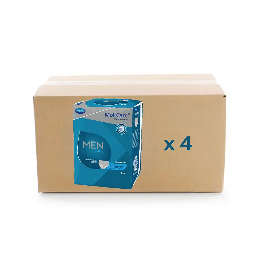 Molicare Premium Men Pants Brief - 7 Drops - M - 4x8U carton - Hartmann