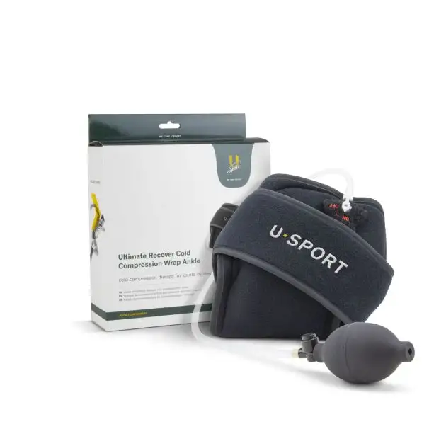 Enveloppement de compression à froid U-Sport Ultimate Recover pour cheville