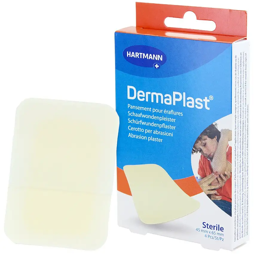 Pansement stérile pour éraflures DermaPlast Hartmann