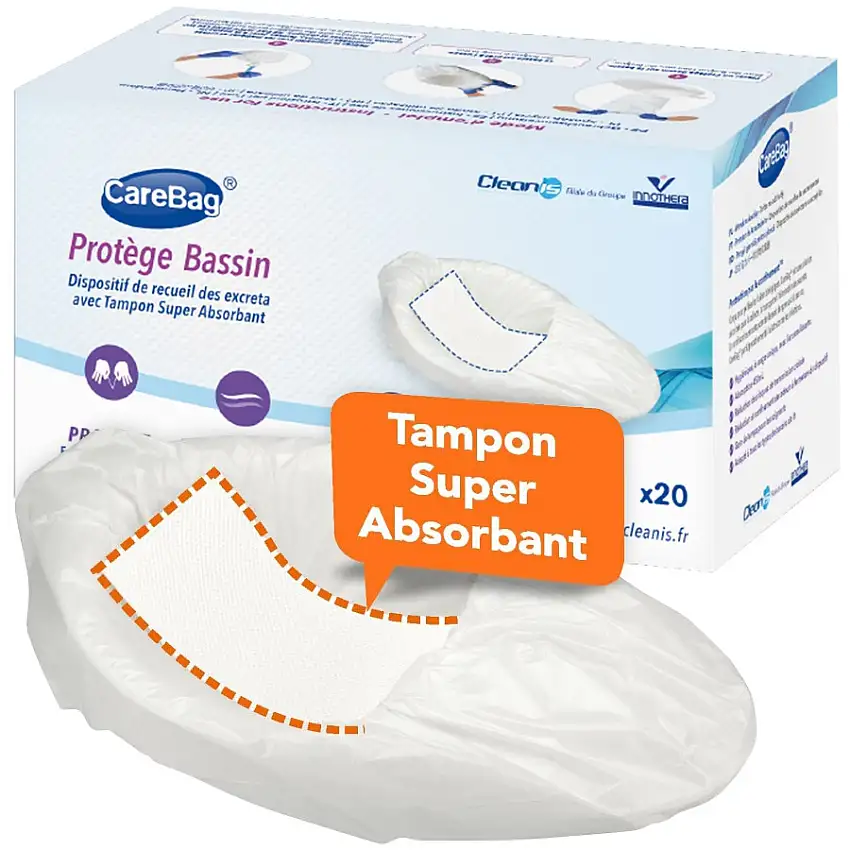 Sac protège bassin de lit Carebag