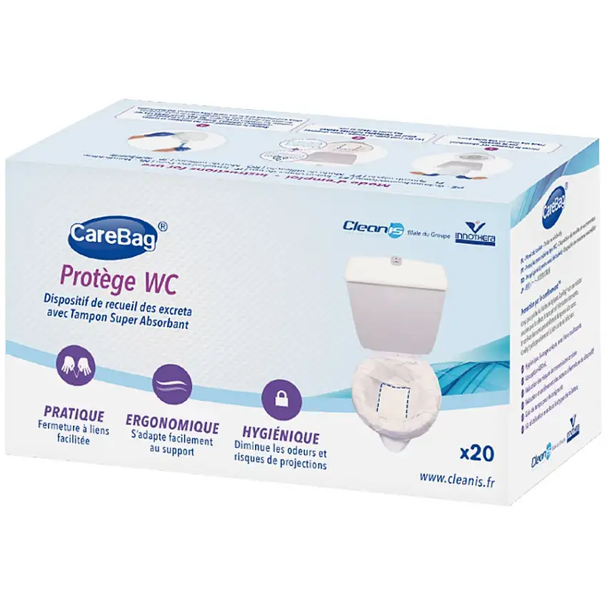 Sac protège WC Carebag de Cleanis