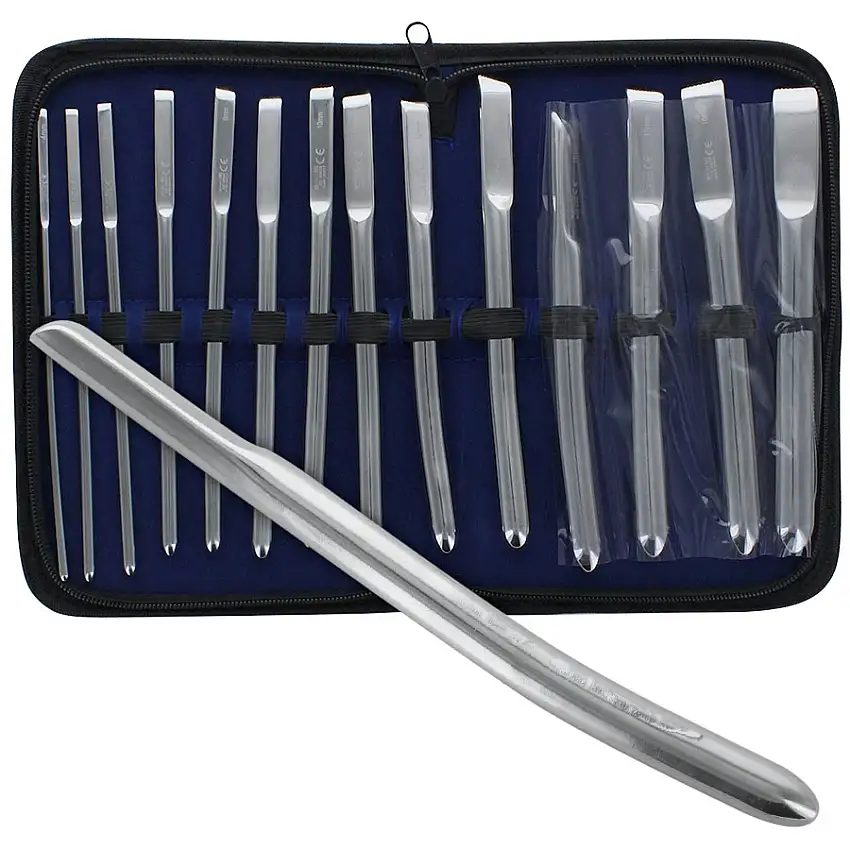 Trousse de 14 dilatateurs de Hegar