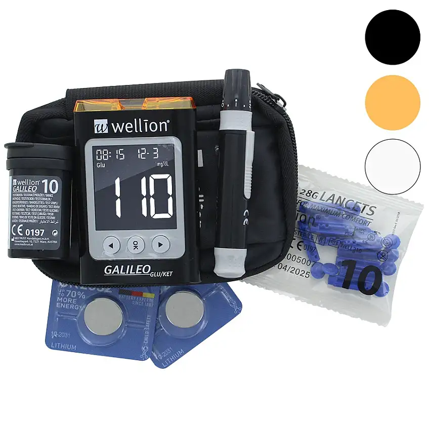 Lecteur de glycémie et cétonémie - Wellion Galileo Glu/Ket